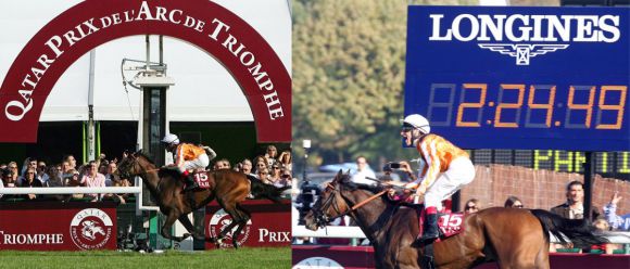 Danedream gewinnt den Prix de l'Arc de Triomphe in neuer Rekordzeit .... www.galoppfoto.de - Frank Sorge