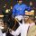 Mit Trainer Saeed bin Suroor am Zügel - Sajjhaa mit Silvestre de Sousa nach dem Erfolg im Dubai Duty Free. www.galoppfoto.de - Frank Sorge
