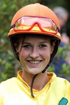 Julia Rogl 2018 in Köln. www.galoppfoto.de - Sandra Scherning