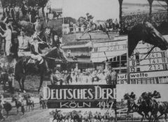 1947 fand das Deutsche Derby in Köln statt, weil die Hamburger Rennbahn wegen der Kriegsschäden noch nicht wieder genutzt werden konnte. 