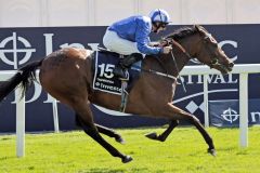 Behielt in den Investec Oaks ihre weiße Weste: die bisher ungeschlagene Taghrooda. Foto: www.galoppfoto.de - Petr Guth/Sorge