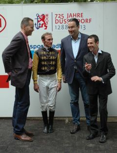 Andrasch Starke, Gregor Baum, Paul Harley. Foto Gabriele Suhr
