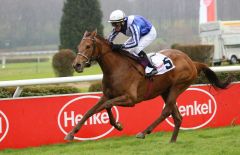 Full Rose gewinnt beim Debüt mit Jozef Bojko mit fünf Längen. Foto: Dr. Jens Fuchs