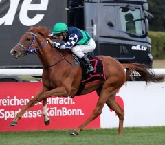 Quite Waters gewinnt am 6.9.2019 in Köln - Foto: Dr. Jens Fuchs