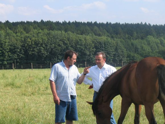 2006-08 Auf Gestüt Wittekindshof mit Karl Jörg 